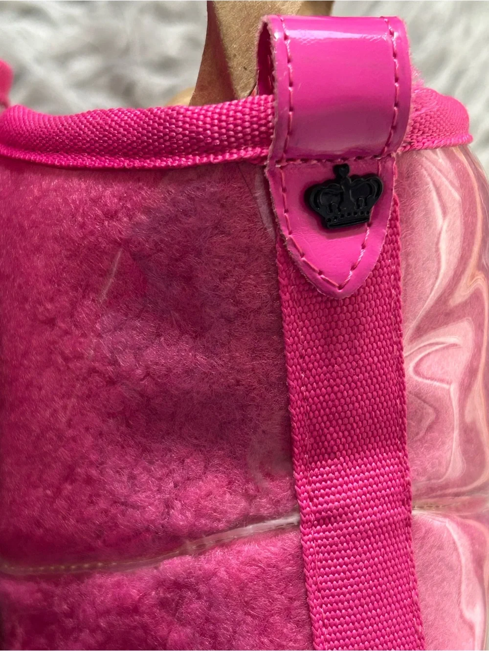 Juicy Couture "Klash" hot pink winter boots - Picture 14 of 15